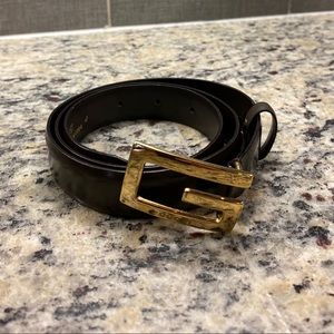 Vintage Gucci calfskin belt